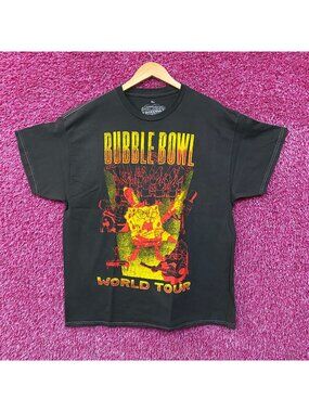SpongeBob SquarePants Bubble Bowl World Tour T-shirt XL